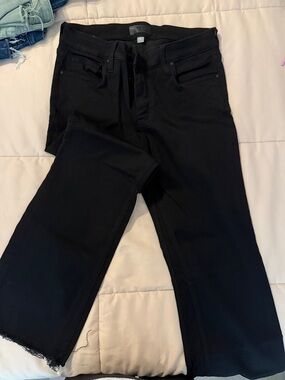 Kut from the Kloth Kelsey Black Cropped Ankle Pants